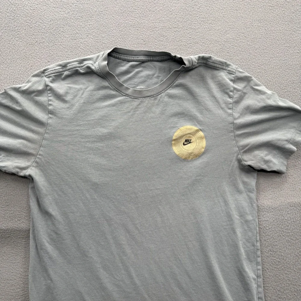 Nike Shirt Mens Small Gray Hip-Hop 50th Anniversary AF1 Graphic Tee Tagless